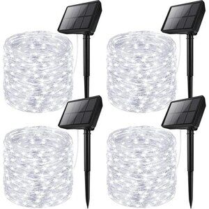 Solar String Lights Outdoor Extra-Long 288Ft 800 LED Super Bright Fairy Lights